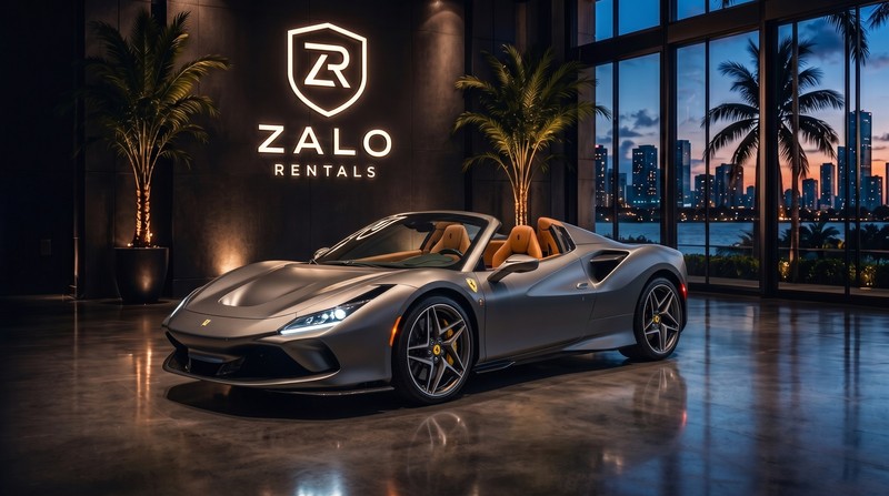Alquiler de Ferrari F8 Tributo en Miami