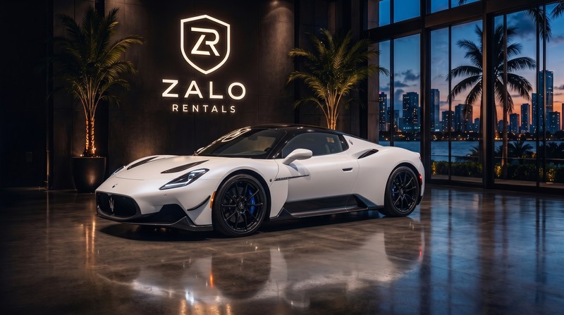 Maserati MC20 rental Miami
