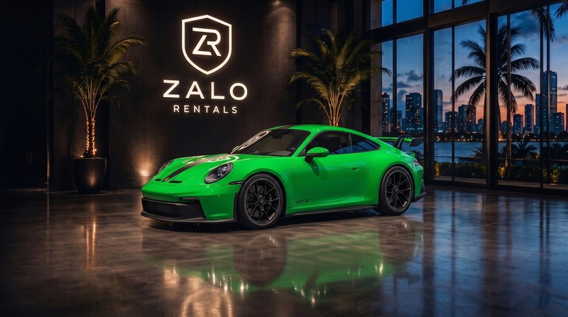 Porsche 911 GT3 rental Miami